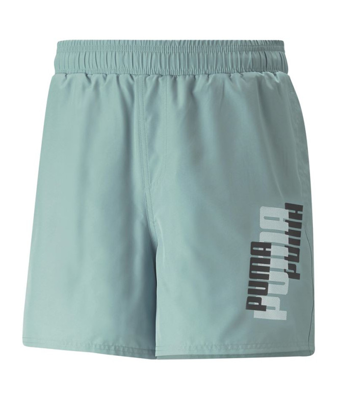 Pantalones Puma Ess+ Logo Power Aguamarina