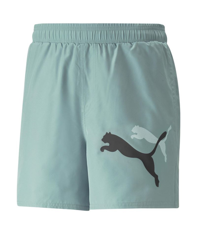 Calça Puma Ess+ Logo Power Cat Adriatic