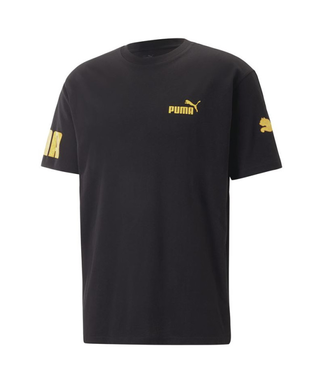 Camiseta Puma Power Summer Preto