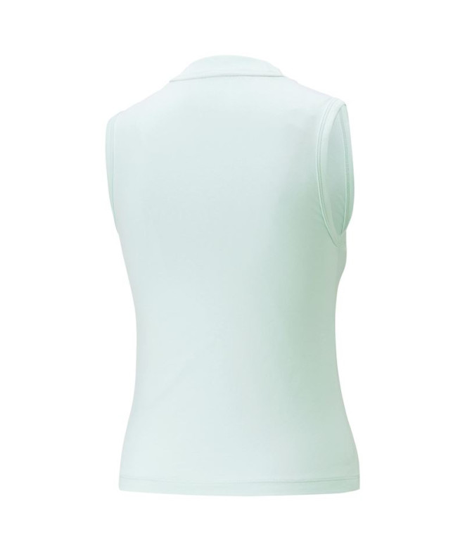 Camiseta Puma Ess Slim Logo Tank Mujer Minty Burst