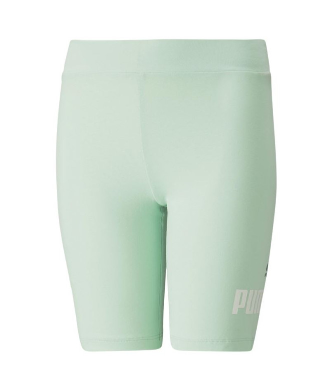 Leggings fille Puma Ess Logo Vert Menthe