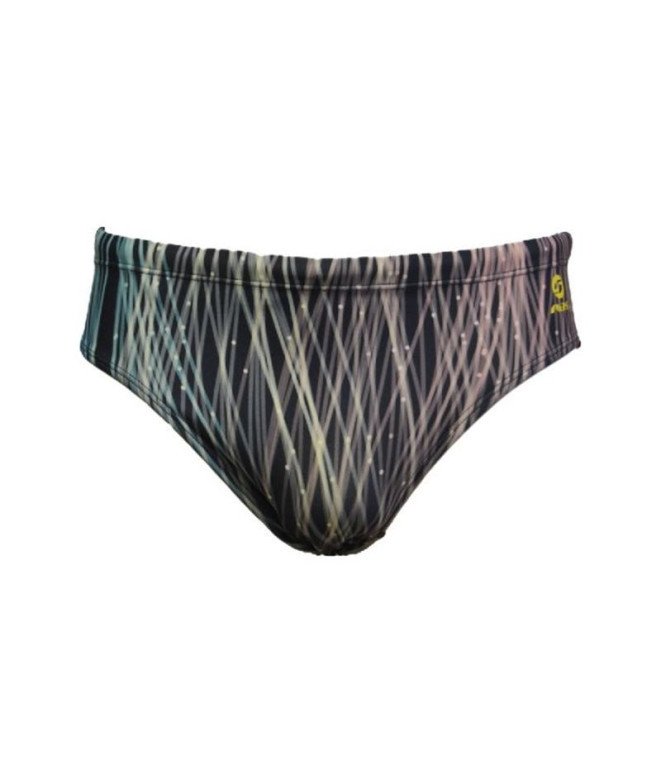 Bañador de Natación RAS Briefs Fibre Line Multicolor Hombre estampado