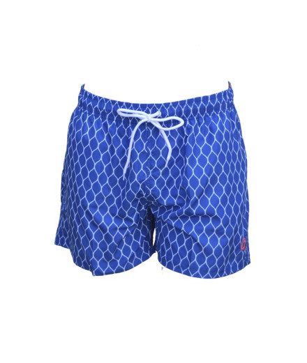 Fato de banho Homem Grelha RAS Azul impressa