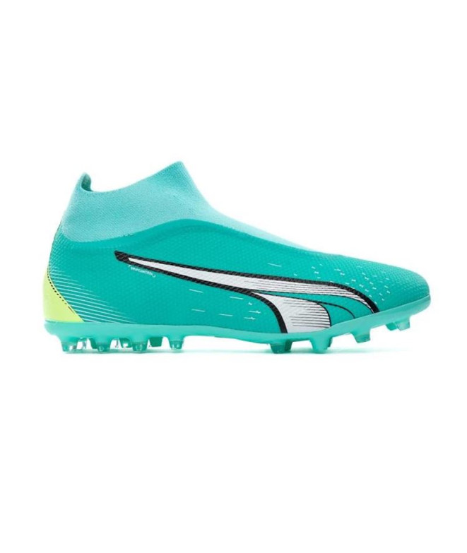 Botas De Football Puma Ultra Match+ Ll Mg Electric Peppermint