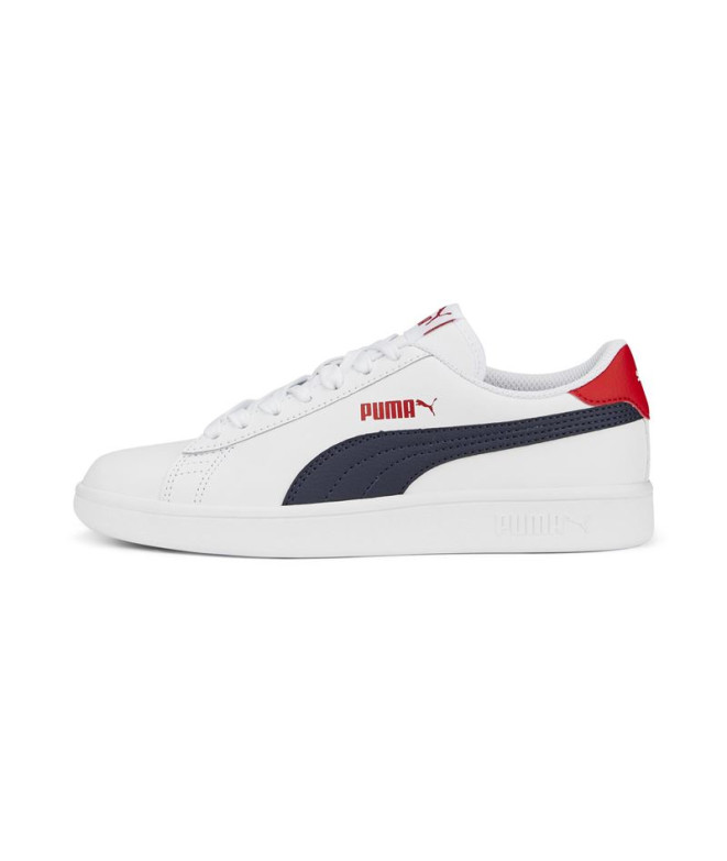 Chaussures Puma Smash V2 L Junior White