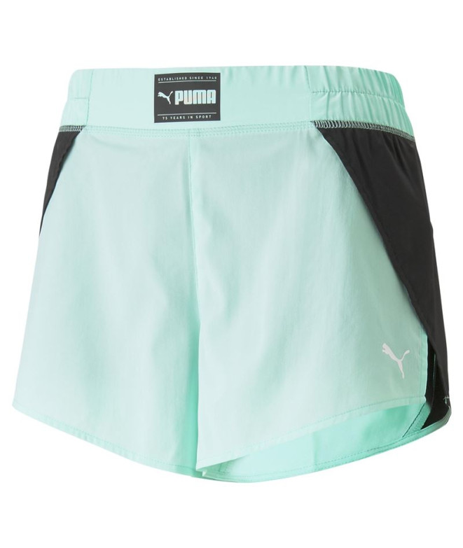 Calças de fitness para mulher Puma Fit Fashion Wov Electric Peppermint