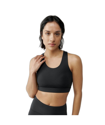 Sujetador deportivo Born Living Yoga Colette Negro Mujer