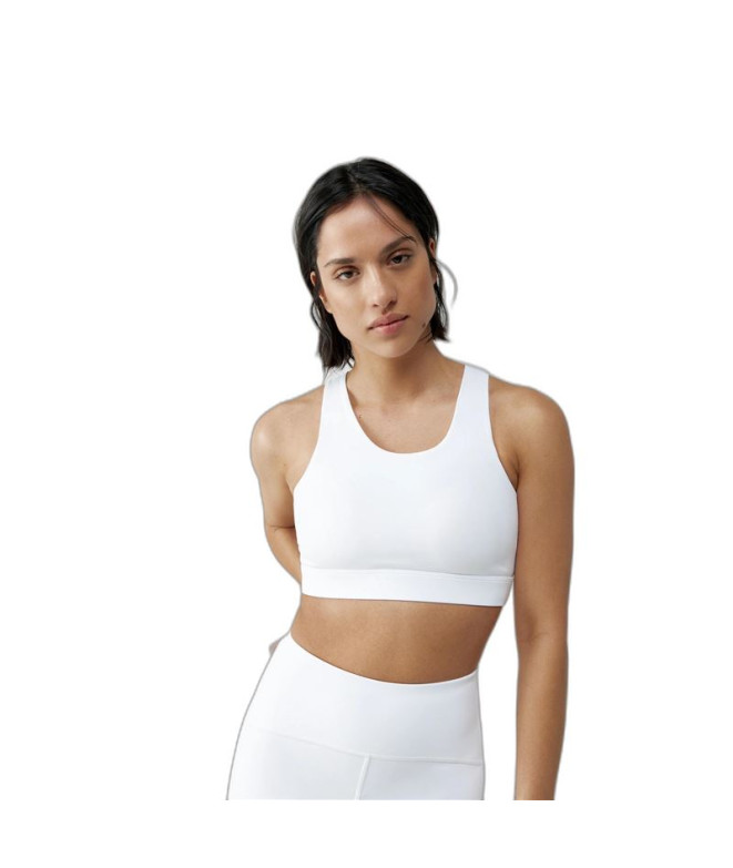 Soutien-gorge de sport Born Living Yoga Colette Femmes Blanc