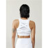 Soutien de desporto Born Living Yoga Colette Branco para mulher
