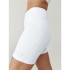 Born Living Yoga Shorts Colette Branco para mulher