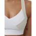 Soutien-gorge de sport Born Living Yoga Layna Light Stone/White Women's