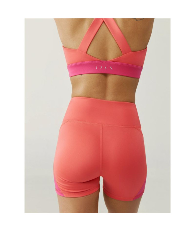 Born Living Yoga Layna Shorts Pink Lips/Petunia...