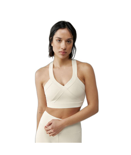 Sports bra Born Living Yoga Umay Light Stone Women's