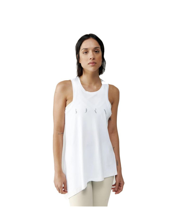 Born Living Yoga Asya Blanc T-Shirt Femme
