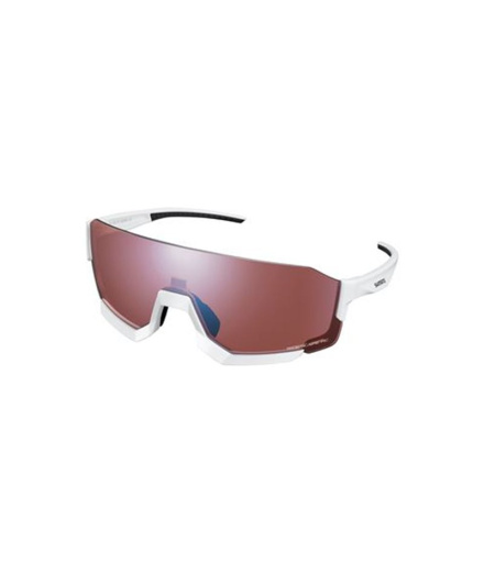 Lunettes de soleil de cyclisme Shimano ARLT2 Aerolite Blanc