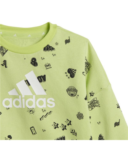 Conjunto adidas Bluv Q3 Cset Infantil Conjunto adidas Bluv Q3 Cset Infantil