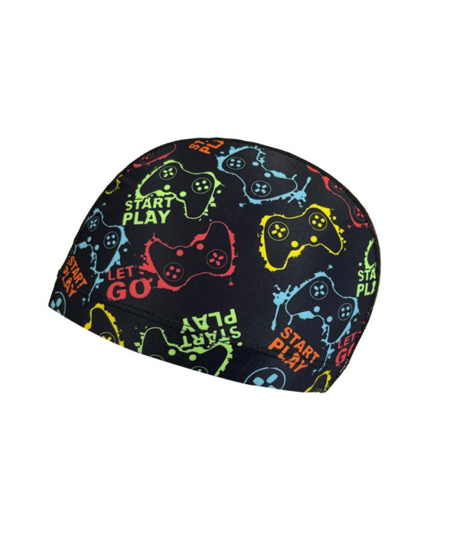 Gorro de Natación RAS Elastán Estampado Play