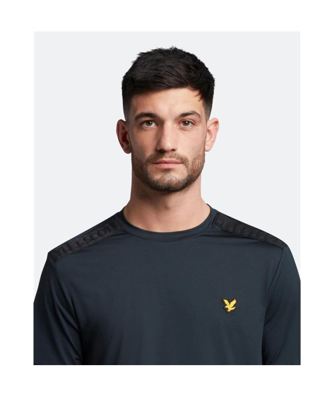Lyle & Scott Sp1-Shoulder T-Shirt hommes noir