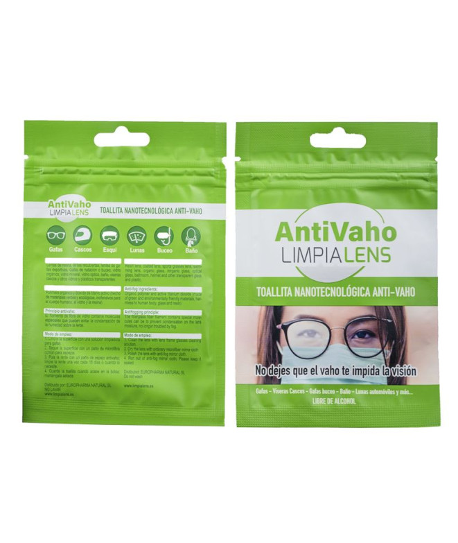 Limpialens Nanotechnologie Antibuée