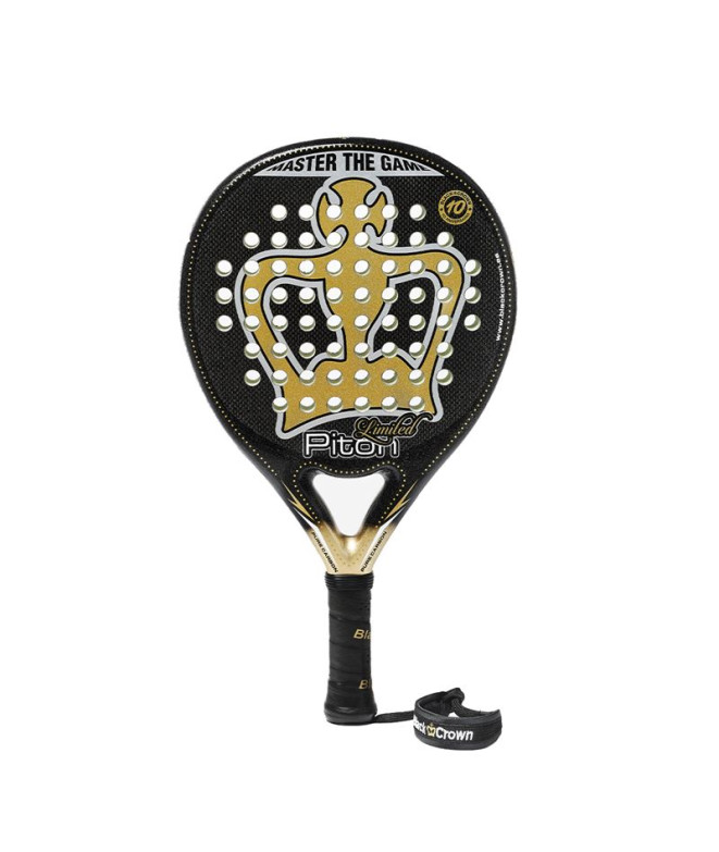 Raquete de Padel Black Crown Piton Limited