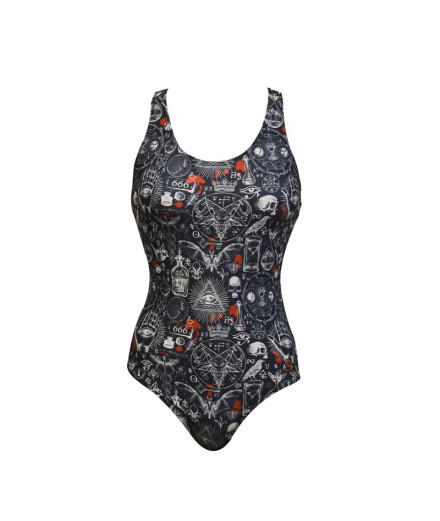 Fato de banho Natação by RAS Evil Race Back Multicolor...