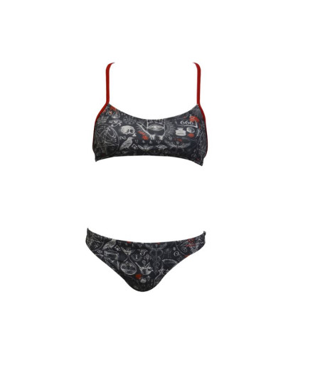 Biquíni Top RAS Evil Multicolor Mulher