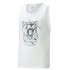 Camisola de basquetebol Puma Basketball Tank B para rapaz Branco