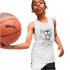 Camisola de basquetebol Puma Basketball Tank B para rapaz Branco