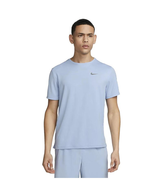Camiseta de running Nike Dri-Fit Uv Miler Hombre Azul