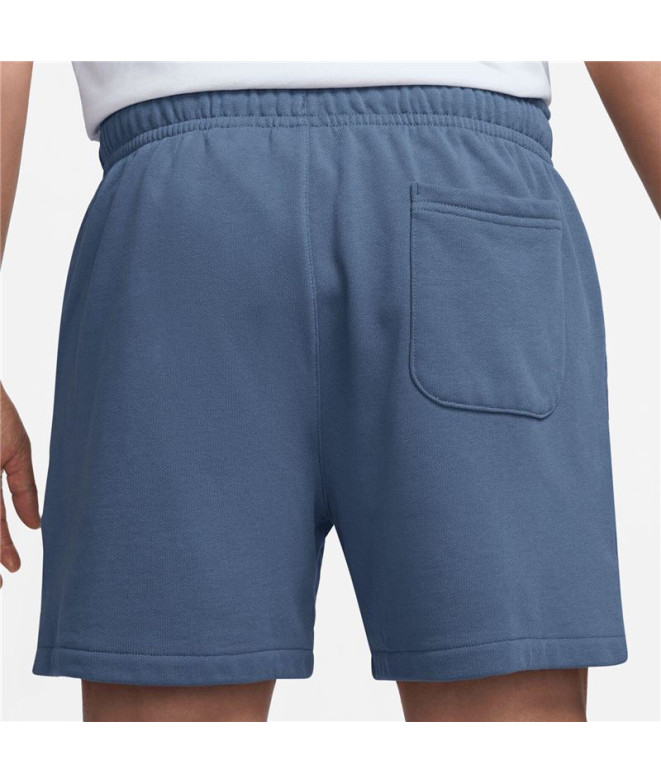 Calça Nike French Terry Homem Velo Club Azul