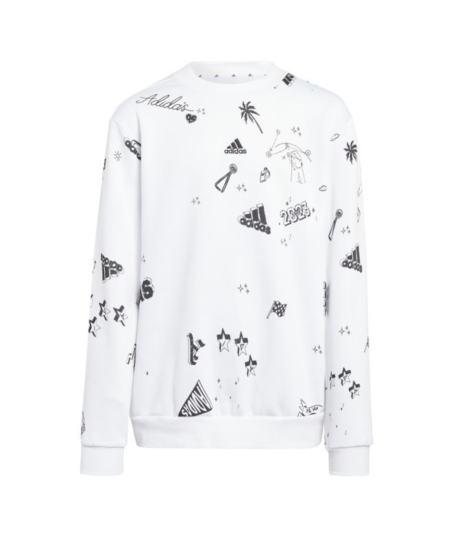 Sweat shirt cheap adidas fille