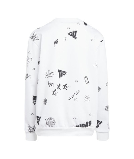 Sweatshirt adidas Jg Bluv Q3Sweat Filles 2