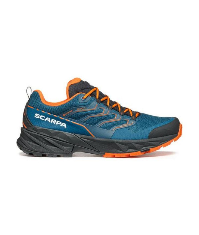 Chaussures de montagne Scarpa Rush 2 Gtx Cosmic Blue- Orange Man