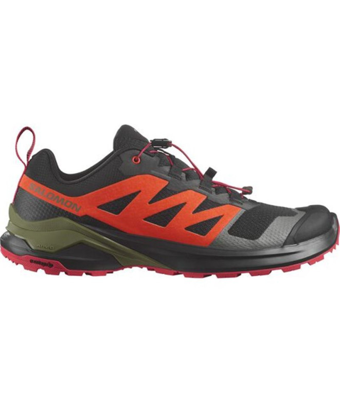 Sapatilhas de trail running Salomon X-Adventure Men's Preto/Vermelho/Verde