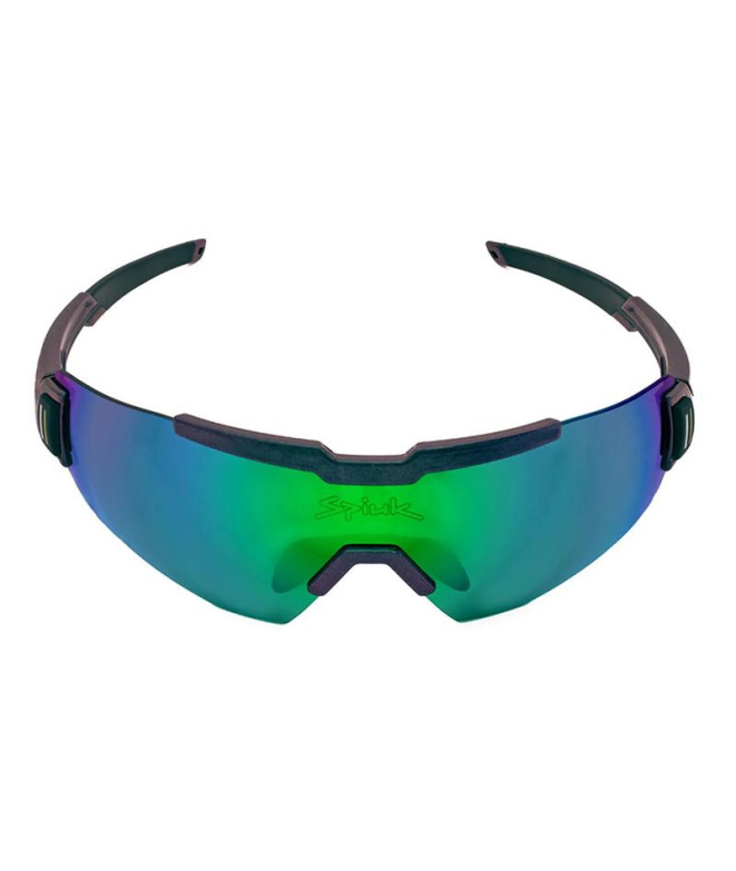 Óculos de ciclismo Spiuk Profit Mirror Lens Iridescent Green