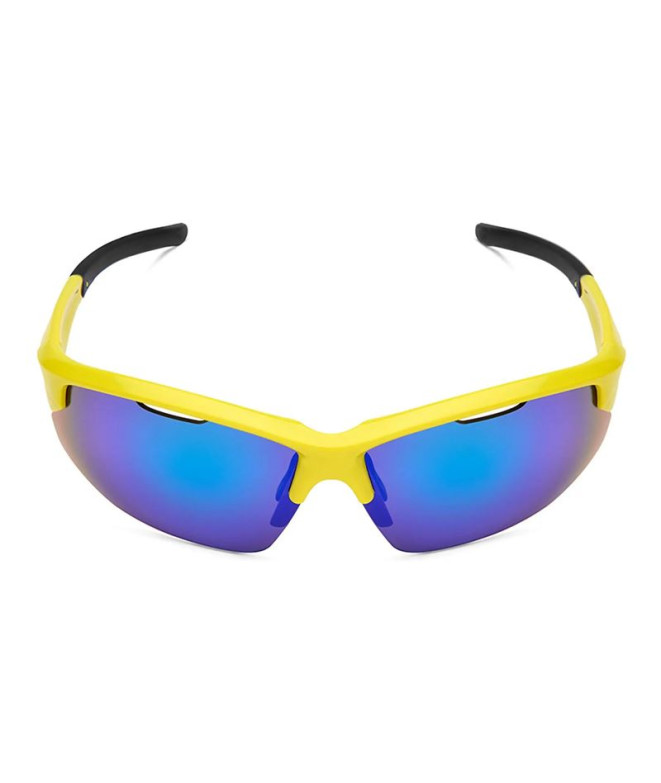 Gafas de Ciclismo Spiuk Rimma Lente Espejo Verde Amarillo Fluor/Negro