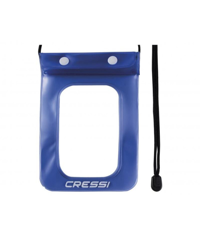 Cressi Dry PVC Phone Case Blue