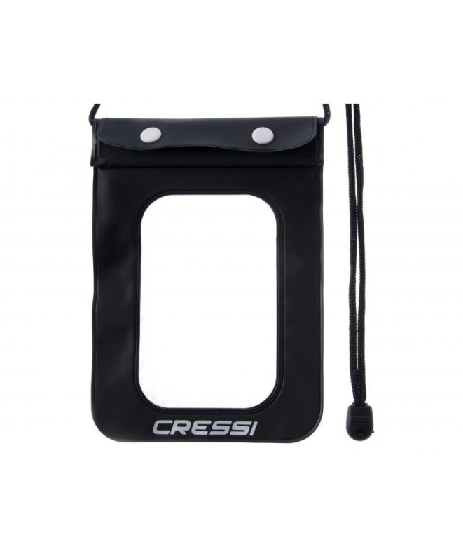 Cressi Dry PVC Phone Case Black