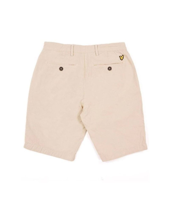 Calça Lyle & Scott V1-Anfield Chino Homem Ecru