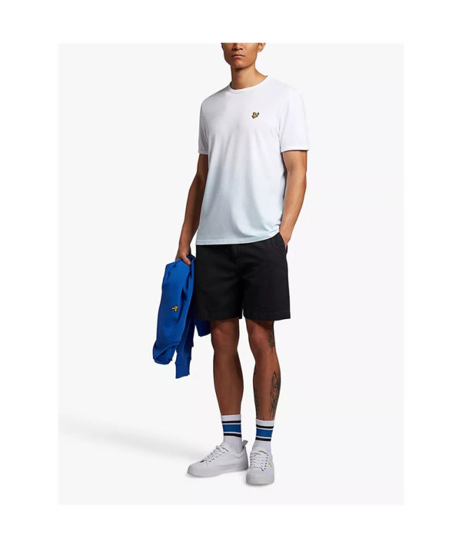 Calça Lyle & Scott V1-Anfield Chino Short Homem...