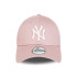 Boné New Era New York Yankees MLB Color Essentials Rosa 9FORTY