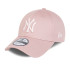 Boné New Era New York Yankees MLB Color Essentials Rosa 9FORTY