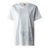 Camiseta The North Face Logótipo insuflado Gardenia Branco Mulher