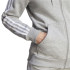 Casaco adidas 3 Stripes Fleece Hoodie Mulher