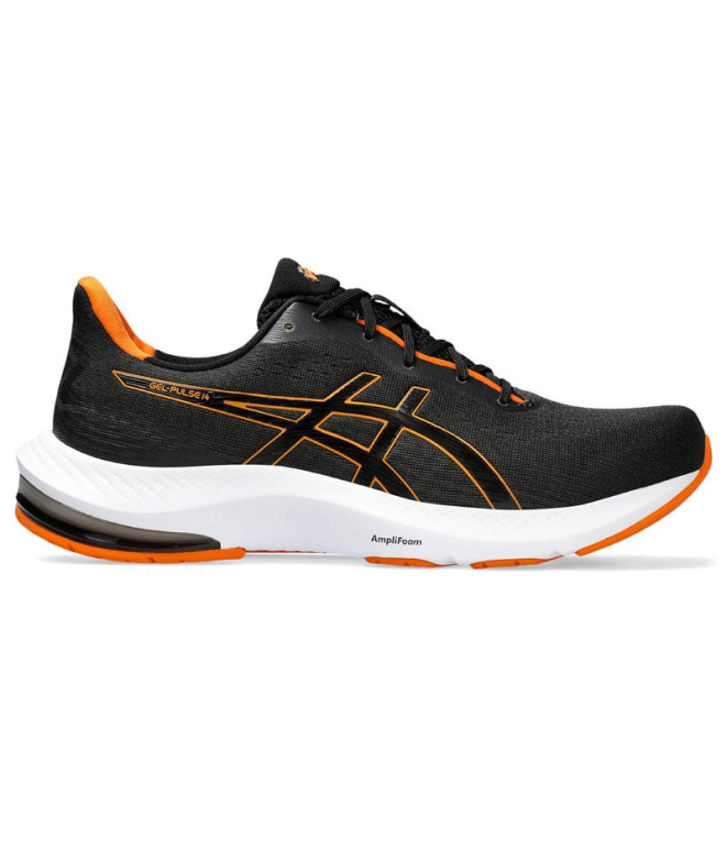 ASICS Gel-Pulse 14 Chaussures de running pour hommes Gris/Orange vif