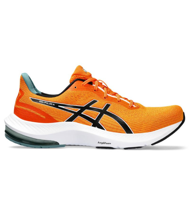 Sapatilhas Running ASICS Gel-Pulse 14 para homem Laranja brilhante/Preto