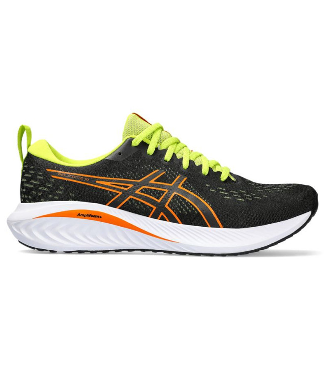 Sapatilhas Running ASICS Gel-Excite 10 para homem Preto/Laranja brilhante