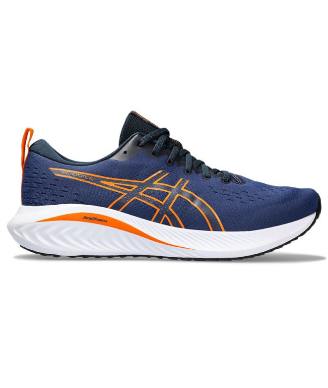 Chaussures de Running ASICS Gel-Excite 10 Homme Océan profond/Orange vif