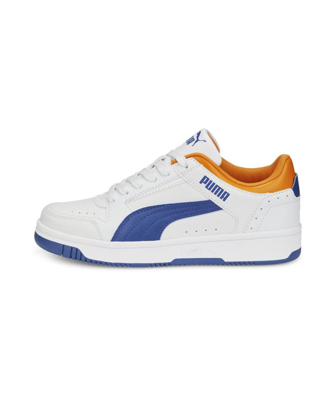 Chaussures Puma Rebound Joy Lo Junior White