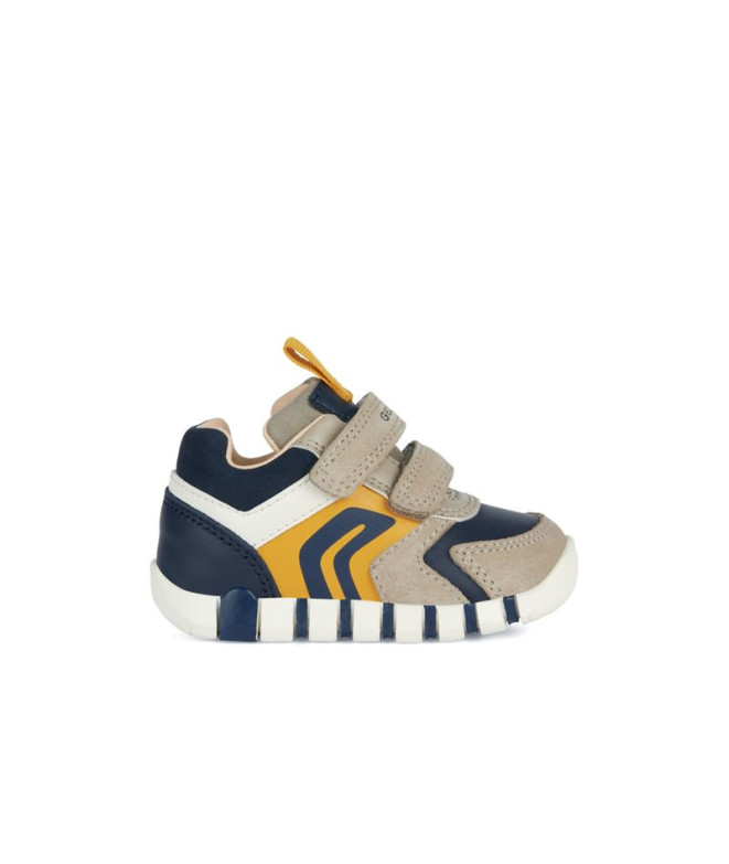 Geox Iupidoo Junior Chaussures Sable/Marine